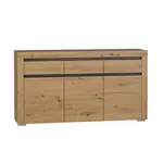 Petits-meubles SIDEBOARD Kasla Dřevo a antracitově šedá
