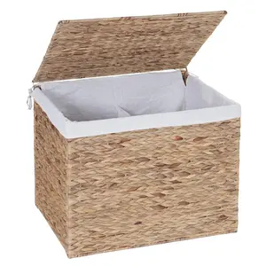 MCW KOŠ NA PRÁDLO Dekor buk, bílá
