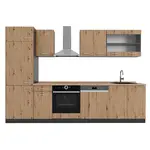 Vicco KUCHYŇSKÝ KOUT R-Line Dub Artisan/antracit 300 cm , PD Dub