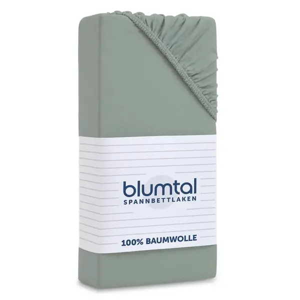 Blumtal NAPÍNACÍ PROSTĚRADLO 135/190 cm, zelená