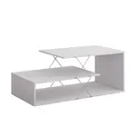 Vicco KONFERENČNÍ STOLEK Nario Bílá 100 x 50 cm