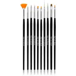 NEONAIL Nail Art Brushes sada štětců na nehty 10 ks