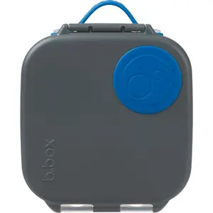 b.box Mini Lunchbox svačinový box Grey Blue 1 ks