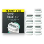Wilkinson Sword Náhradní hlavice Intuition 2v1 Soap and Shave Sensitive 9 ks