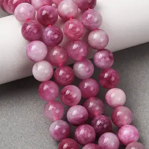 Dyed Natural Malaysia Jade Beads Strands