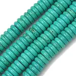Dyed Synthetic Turquoise Beads Strands