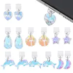 14Pcs 7 Styles Plastic Mobile Dustproof Plugs