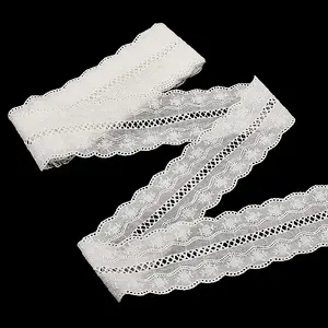 5 Yards Cotton Flower Lace Ribbons