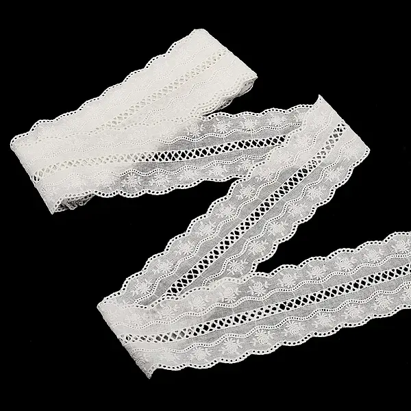 5 Yards Cotton Flower Lace Ribbons