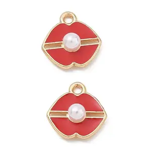 Alloy Enamel Pendants