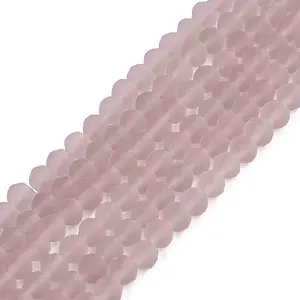 Transparent Glass Beads Strands