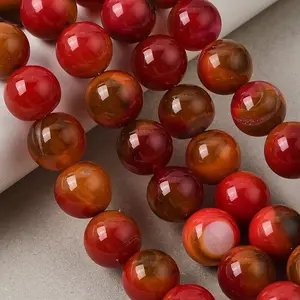 Natural Multi-Color Agate Beads Strands