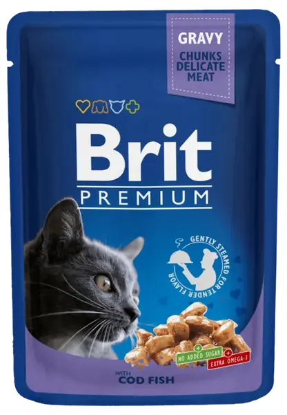 Brit Premium Cat Cod Fish 100g