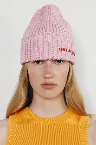 RUSLAN BAGINSKIY  čiapka beanie dámska s vlnou