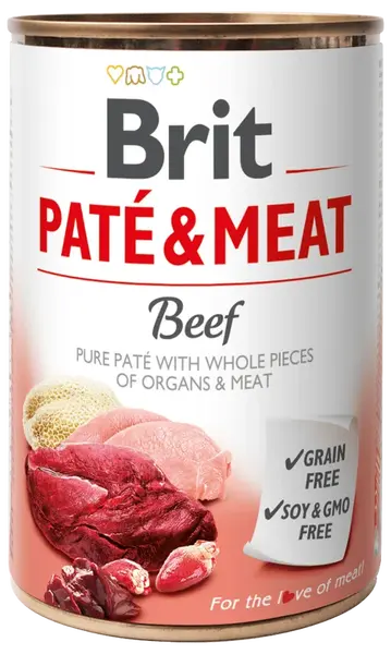 Konzerva Brit Paté & Meat Beef 400g