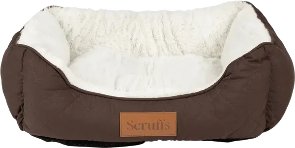 Pelech Scruffs Wilton Box Bed hnědý S 50×40cm