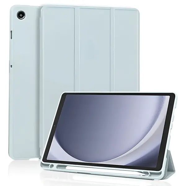 Techsuit Flex Trifold pouzdro, Samsung Galaxy Tab A11 / A9, světle modré