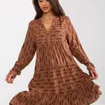 Dress-D73771M30361A4-brown