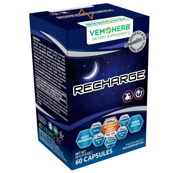 VemoHerb Recharge - 60 kapslí