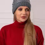 Kesi Dámská čepice Amira K359 tmavě šedá