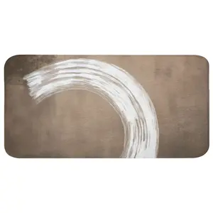 OnlyWow KOUPELNOVÁ PŘEDLOŽKA Barva - hnědá - Japandi 120x60 cm