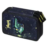 Školní penál třípatrový Traktor