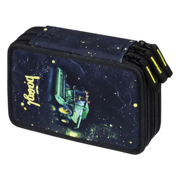 Školní penál třípatrový Traktor