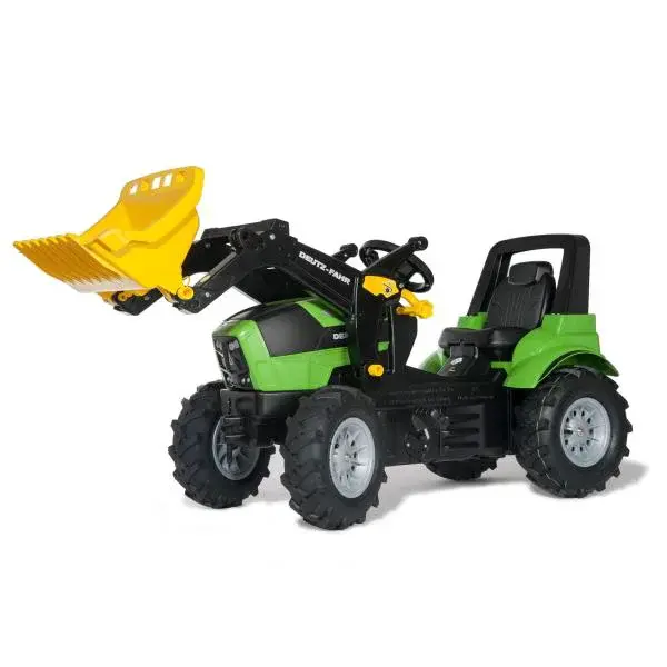 Rollytoys Farm Trac Šlapací traktor Deutz Agrotron 7250 TTV s čelním nakladačem