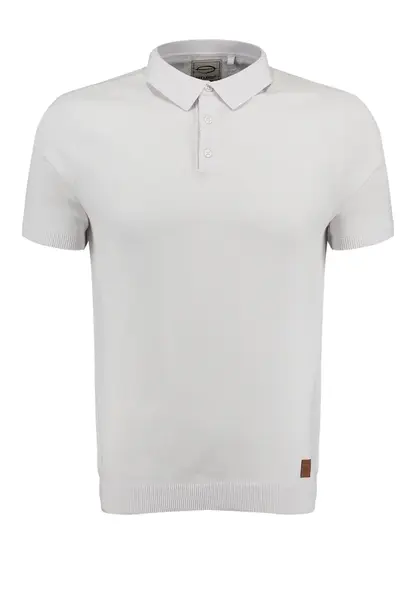 Key Largo Tričko 'Siena'  šedobiela