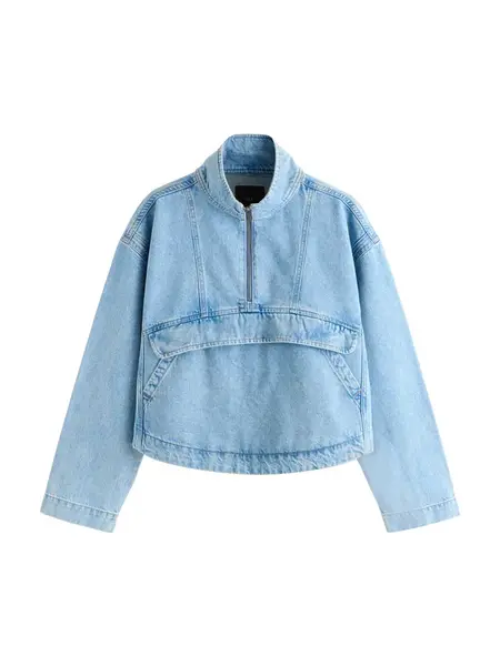 Next Prechodná bunda  svetlomodrá