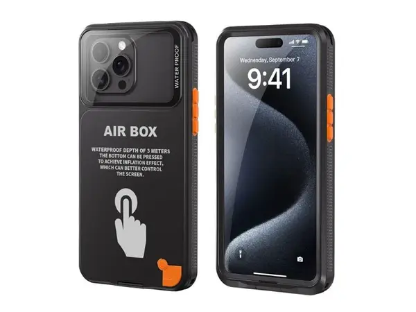 Pouzdro vodotěsné SHELLBOX AIRBOX 6.9 Black