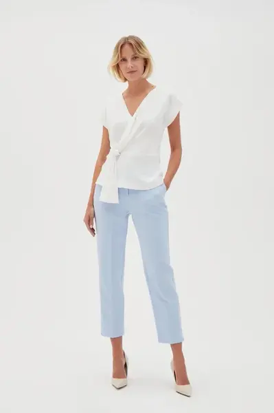 Marisse Women's Trousers L-Sp-4617 L.Blue