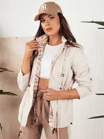 Dámská bunda parka CORMIS Barva béžová DSTREET