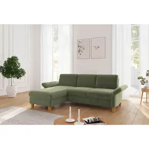 Sit & More ROHOVÁ SEDAČKA, textil, světle zelená