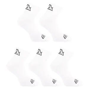 Styx 5PACK ponožky kotníkové bílé (5HK1061) M