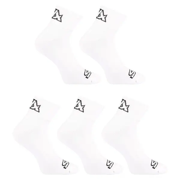 Styx 5PACK ponožky kotníkové bílé (5HK1061) M