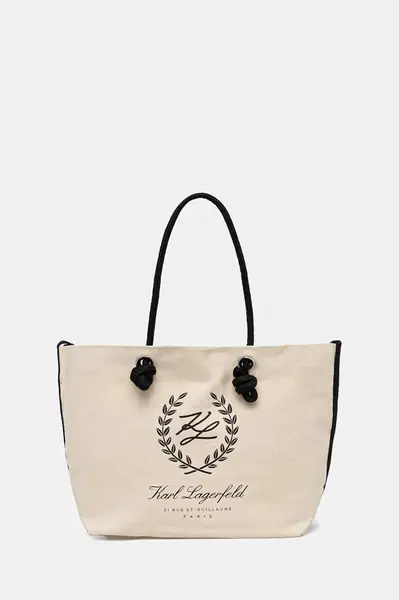 Bavlněná kabelka Karl Lagerfeld K/HOTEL