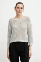 Svetr Morgan MBELINO dámský, šedá barva, MBELINO