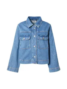 JOOP! Jeans Prechodná bunda 'Inoa'  modrá denim
