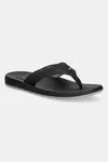 Žabky Tommy Hilfiger MOLDED HILFIGER BEACH SANDAL pánské, černá barva, FM0FM05361