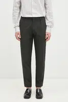Kalhoty Paul Smith pánské, zelená barva, jednoduché, M1R-056Z-N02382