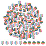 200Pcs 2 Style Handmade Polymer Clay Beads