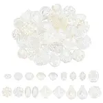 72Pcs 18 Style Opaque Acrylic Beads