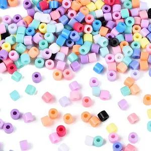 Plastic Tube Beads