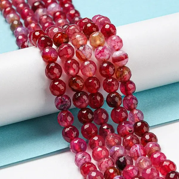 Natural Agate Beads Strands