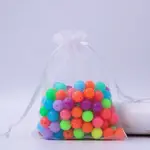 Rectangle Organza Drawstring Bags