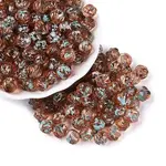 Picasso Transparent Glass Beads