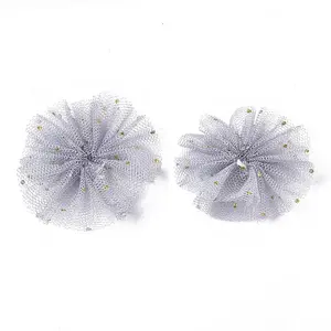 Organza Fabric Flowers