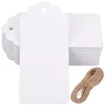 200Pcs Rectangle Paper Gift Tags