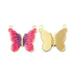 304 Stainless Steel Pave Crystal Rhinestone Pendants